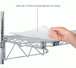 Nexel® Industrial Microwave Food Prep Station, 48"W x 24"D x 74"H, Chrome -Shelving Sales Store 806279IN 4wco