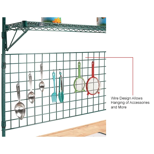 Nexel® Poly-Green® Industrial Food Prep Station, 48"W x 24"D x 74"H 7 Nexel® Poly-Green® Industrial Food Prep Station, 48"W x 24"D x 74"H - Image 7
