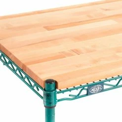 Nexel® Poly-Green® Industrial Food Prep Station, 48"W x 24"D x 74"H 11 Nexel® Poly-Green® Industrial Food Prep Station, 48"W x 24"D x 74"H -Shelving Sales Store 806280 03