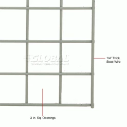 Global Industrial™ Wire Mesh Deck, 72"W x 24"D 14 Global Industrial™ Wire Mesh Deck, 72"W x 24"D -Shelving Sales Store 933cp11 2wco 16