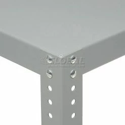 Global Industrial Extra Heavy Duty Shelving, 72"W x 24"D x 39"H, 3 Shelves, Gray 13 Global Industrial Extra Heavy Duty Shelving, 72"W x 24"D x 39"H, 3 Shelves, Gray -Shelving Sales Store 968602 05 2