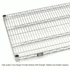 Nexel® S2472S Stainless Steel Wire Shelf 72"W x 24"D 34 Nexel® S2472S Stainless Steel Wire Shelf 72"W x 24"D -Shelving Sales Store 990170 2wco 3