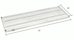 Nexel® S2472EP Nexelate® Wire Shelf 72"W x 24"D 35 Nexel® S2472EP Nexelate® Wire Shelf 72"W x 24"D -Shelving Sales Store 990170 dim