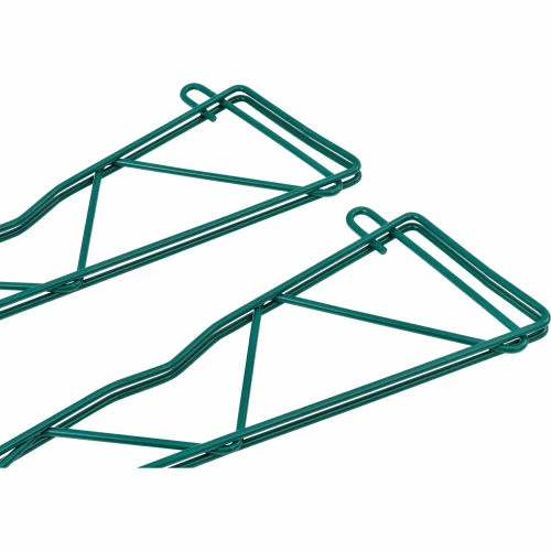 Nexel® Poly-Green® Single Arm Fixed Wall Bracket, 18" (Pair) 2 Nexel® Poly-Green® Single Arm Fixed Wall Bracket, 18" (Pair) - Image 2