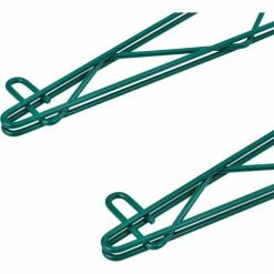 Nexel® Poly-Green® Single Arm Fixed Wall Bracket, 24" (Pair) 10 Nexel® Poly-Green® Single Arm Fixed Wall Bracket, 24" (Pair) -Shelving Sales Store AB24GZ 02
