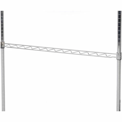 Nexel® AHR36C Chrome Hanging Rail 36" 1 Nexel® AHR36C Chrome Hanging Rail 36"