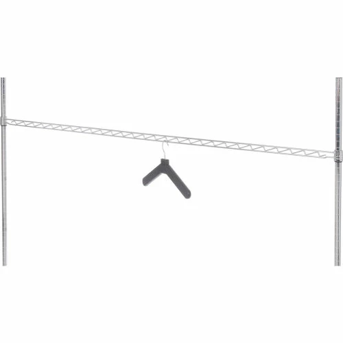 Nexel® AHR72C Chrome Hanging Rail 72" 3 Nexel® AHR72C Chrome Hanging Rail 72" - Image 3