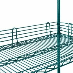 Nexel® Poly-Green® Wire Ledge, 30"W x 4"H 6 Nexel® Poly-Green® Wire Ledge, 30"W x 4"H -Shelving Sales Store AL430GZ 02
