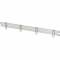 Nexel® Black Epoxy Wire Ledge, 42"W x 4"H 9 Nexel® Black Epoxy Wire Ledge, 42"W x 4"H -Shelving Sales Store AL448B 02 3