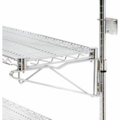 Nexel® Chrome Wall Mount Wire Shelving 36"W x 14"D x 14"H 1 - Shelf Starter 17 Nexel® Chrome Wall Mount Wire Shelving 36"W x 14"D x 14"H 1 - Shelf Starter -Shelving Sales Store B1136994 05