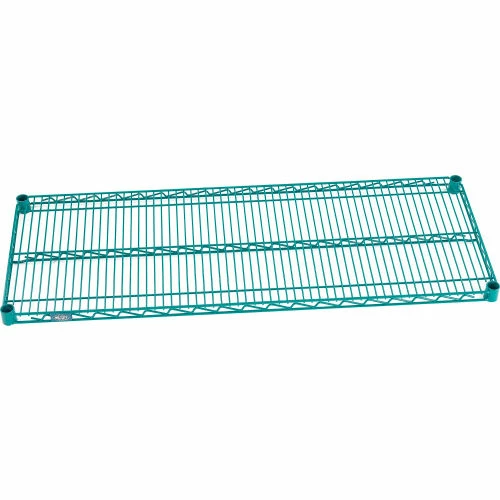 Nexel® S1848G Poly-Green® Epoxy Wire Shelf 48"W x 18"D 1 Nexel® S1848G Poly-Green® Epoxy Wire Shelf 48"W x 18"D