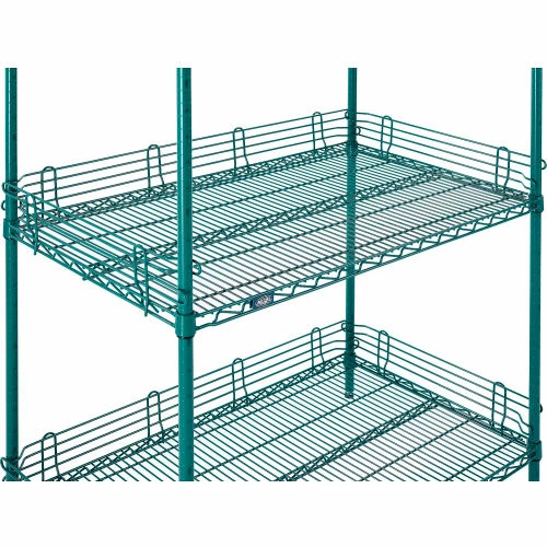 Nexel® Poly-Green®, 4 Tier, Wire Shelving Starter Unit, 42"W x 24"D x 86"H 10 Nexel® Poly-Green®, 4 Tier, Wire Shelving Starter Unit, 42"W x 24"D x 86"H - Image 10