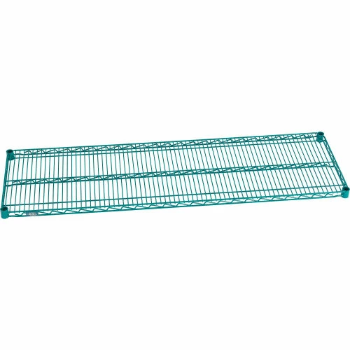 Nexel® S1860G Poly-Green® Epoxy Wire Shelf 60"W x 18"D 1 Nexel® S1860G Poly-Green® Epoxy Wire Shelf 60"W x 18"D
