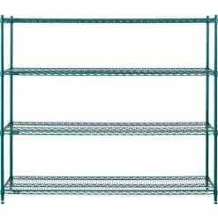 Nexel® S1872G Poly-Green® Epoxy Wire Shelf 72"W x 18"D 9 Nexel® S1872G Poly-Green® Epoxy Wire Shelf 72"W x 18"D -Shelving Sales Store B1137207 02