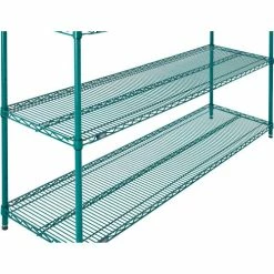 Nexel® S1872G Poly-Green® Epoxy Wire Shelf 72"W x 18"D 10 Nexel® S1872G Poly-Green® Epoxy Wire Shelf 72"W x 18"D -Shelving Sales Store B1137207 03