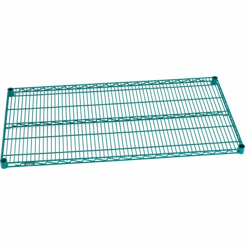 Nexel® S2154G Poly-Green® Epoxy Wire Shelf 54"W x 21"D 1 Nexel® S2154G Poly-Green® Epoxy Wire Shelf 54"W x 21"D