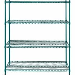 Nexel® S2454G Poly-Green® Epoxy Wire Shelf 54"W x 24"D 9 Nexel® S2454G Poly-Green® Epoxy Wire Shelf 54"W x 24"D -Shelving Sales Store B1137225 02