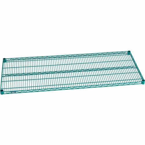 Nexel® S2460G Poly-Green® Epoxy Wire Shelf 60"W x 24"D 1 Nexel® S2460G Poly-Green® Epoxy Wire Shelf 60"W x 24"D