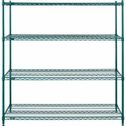 Nexel® S2460G Poly-Green® Epoxy Wire Shelf 60"W x 24"D 9 Nexel® S2460G Poly-Green® Epoxy Wire Shelf 60"W x 24"D -Shelving Sales Store B1137226 02