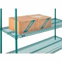 Nexel® Poly-Green®, 4 Tier, Wire Shelving Starter Unit, 60"W x 14"D x 63"H 30 Nexel® Poly-Green®, 4 Tier, Wire Shelving Starter Unit, 60"W x 14"D x 63"H -Shelving Sales Store B1137282 10