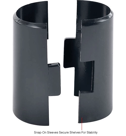 Nexel® Poly-Green®, 4 Tier, Wire Shelving Starter Unit, 72"W x 24"D x 63"H 22 Nexel® Poly-Green®, 4 Tier, Wire Shelving Starter Unit, 72"W x 24"D x 63"H - Image 22