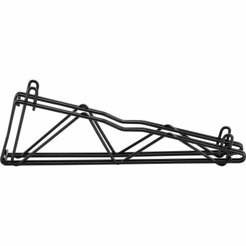 Nexel® DAB18B 18" Double Arm Shelf Bracket Black Epoxy 2 Nexel® DAB18B 18" Double Arm Shelf Bracket Black Epoxy - Image 2