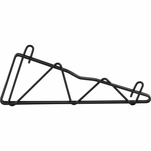 Nexel® AB14B 14" Single Arm Shelf Bracket Black Epoxy 2 Nexel® AB14B 14" Single Arm Shelf Bracket Black Epoxy - Image 2