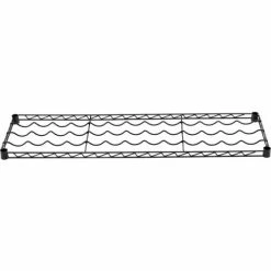 Nexel® WS1448B Wine Bottle Shelf 48"L x 14"W Black Epoxy 4 Nexel® WS1448B Wine Bottle Shelf 48"L x 14"W Black Epoxy -Shelving Sales Store B2378908 01