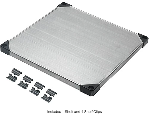 Nexel® S2424SZ Solid Galvanized Shelf 24"W x 24"D 5 Nexel® S2424SZ Solid Galvanized Shelf 24"W x 24"D - Image 5