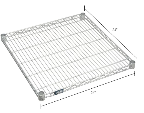 Nexel® S2424EP Nexelate® Wire Shelf 24"W x 24"D 7 Nexel® S2424EP Nexelate® Wire Shelf 24"W x 24"D - Image 7