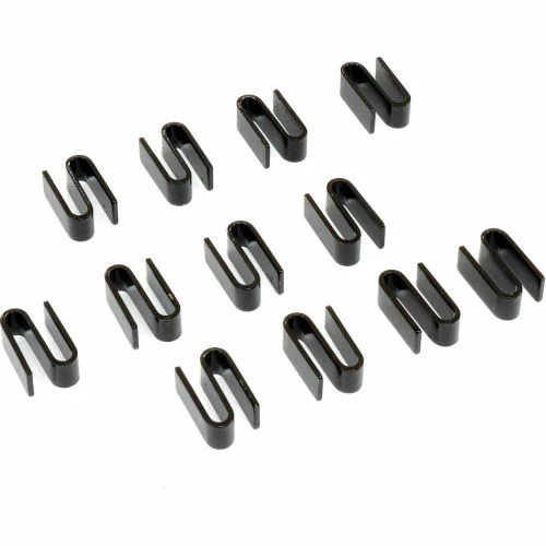 Nexel® Black Epoxy, 4 Tier, Wire Shelving Add-On Unit, 48"W x 24"D x 86"H 5 Nexel® Black Epoxy, 4 Tier, Wire Shelving Add-On Unit, 48"W x 24"D x 86"H - Image 5