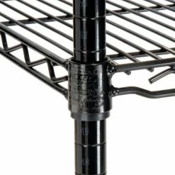 Nexel® Black Epoxy, 4 Tier, Wire Shelving Starter Unit, 54"W x 24"D x 74"H 32 Nexel® Black Epoxy, 4 Tier, Wire Shelving Starter Unit, 54"W x 24"D x 74"H -Shelving Sales Store B970175 11