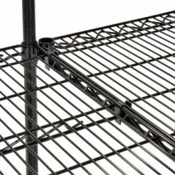 Nexel® Black Epoxy, 4 Tier, Wire Shelving Add-On Unit, 30"W x 14"D x 86"H 16 Nexel® Black Epoxy, 4 Tier, Wire Shelving Add-On Unit, 30"W x 14"D x 86"H -Shelving Sales Store B970196 07
