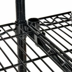Nexel® Black Epoxy, 4 Tier, Wire Shelving Add-On Unit, 24"W x 14"D x 54"H 17 Nexel® Black Epoxy, 4 Tier, Wire Shelving Add-On Unit, 24"W x 14"D x 54"H -Shelving Sales Store B970196 09