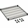 Nexel® S2460B Black Epoxy Wire Shelf 60"W x 24"D