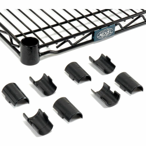 Nexel® S2148B Black Epoxy Wire Shelf 48"W x 21"D 2 Nexel® S2148B Black Epoxy Wire Shelf 48"W x 21"D - Image 2