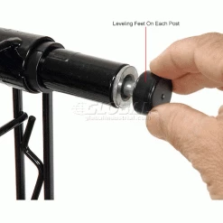 Nexel® Black Epoxy, 4 Tier, Wire Shelving Starter Unit, 30"W x 24"D x 74"H 35 Nexel® Black Epoxy, 4 Tier, Wire Shelving Starter Unit, 30"W x 24"D x 74"H -Shelving Sales Store B970214 6wco 1