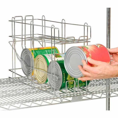 Nexel® Can Rank Dispenser, Chrome Finish 2 Nexel® Can Rank Dispenser, Chrome Finish - Image 2