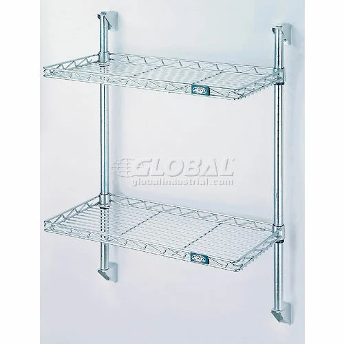 Nexel® CS1260C Chrome Cantilever Shelf 60"W x 12"D 1 Nexel® CS1260C Chrome Cantilever Shelf 60"W x 12"D