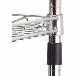 Nexel® CS1242C Chrome Cantilever Shelf 42"W x 12"D 12 Nexel® CS1242C Chrome Cantilever Shelf 42"W x 12"D -Shelving Sales Store CS1224C 04 3