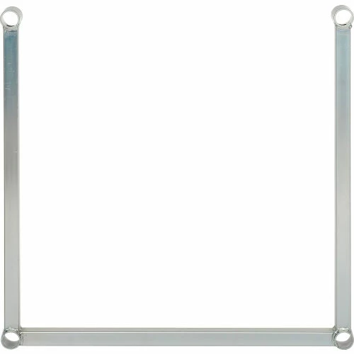 Nexel® DF1836Z Poly-Z-Brite® Three-Sided Steel Frame 36"W x 18"D 2 Nexel® DF1836Z Poly-Z-Brite® Three-Sided Steel Frame 36"W x 18"D - Image 2