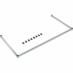 Nexel® DF2448Z Poly-Z-Brite® Three-Sided Steel Frame 48"W x 24"D