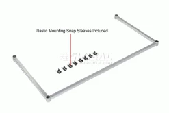 Nexel® DF1836Z Poly-Z-Brite® Three-Sided Steel Frame 36"W x 18"D 14 Nexel® DF1836Z Poly-Z-Brite® Three-Sided Steel Frame 36"W x 18"D -Shelving Sales Store DF2448Z 1wco 1