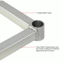 Nexel® DF2436Z Poly-Z-Brite® Three-Sided Steel Frame 36"W x 24"D 15 Nexel® DF2436Z Poly-Z-Brite® Three-Sided Steel Frame 36"W x 24"D -Shelving Sales Store DF2448Z 2wco