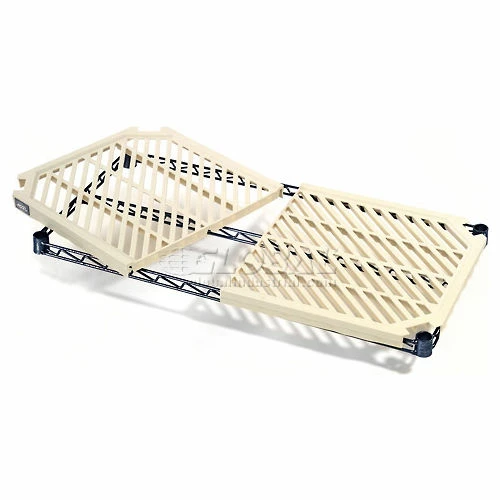 Nexel®, Nexelite®, Vented Plastic Mat Shelf, 60"W x 18"D 2 Nexel®, Nexelite®, Vented Plastic Mat Shelf, 60"W x 18"D - Image 2