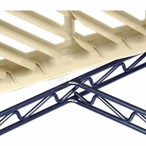 Nexel®, Nexelite®, Vented Plastic Mat Shelf, 36"W x 24"D 6 Nexel®, Nexelite®, Vented Plastic Mat Shelf, 36"W x 24"D - Image 6