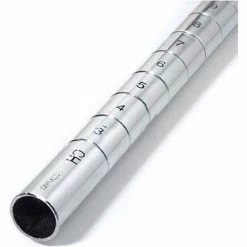 Nexel® P86C Chrome Post 86"H - 4 Pack