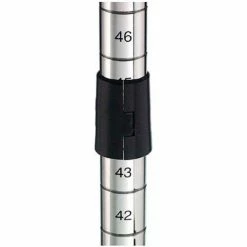 Nexel® Poly-Z-Brite®, 4 Tier, Wire Shelving Starter Unit, 24"W x 18"D x 63"H -Shelving Sales Store Nexel 33 10