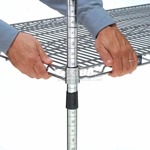 Nexel® S2454EP Nexelate® Wire Shelf 54"W x 24"D 5 Nexel® S2454EP Nexelate® Wire Shelf 54"W x 24"D - Image 5