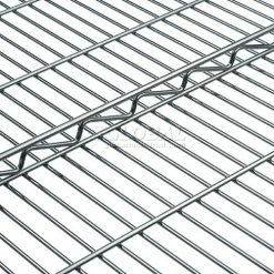 Nexel® Poly-Z-Brite®, 4 Tier, Wire Shelving Add-On Unit, 48"W x 14"D x 54"H -Shelving Sales Store Nexel 42 16